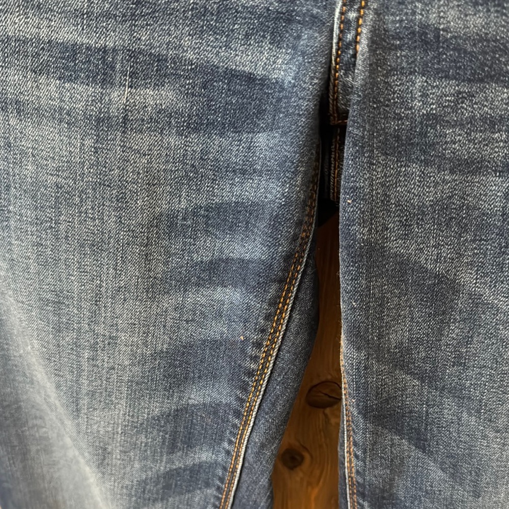 American Eagle Outfitters Artist’s Flare Women's Blue denim jean sz 10 XL - Picture 4 of 14